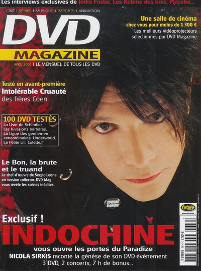 DVD magazine - indochine vous ouvre les portes de Paradize