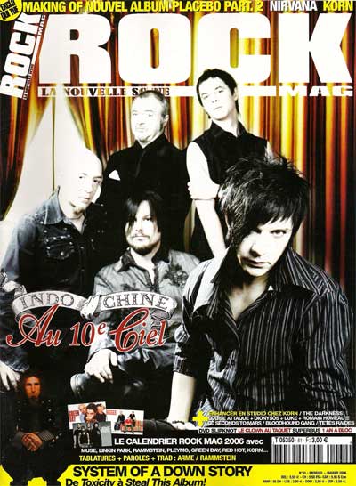 rock mag - indochine au 10e Ciel